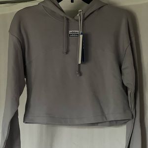 Adidas cropped hoodie